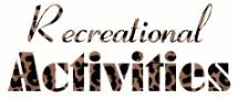 Recreational Activities