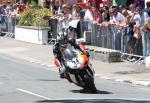 Michael Dunlop at Parliament Square, Ramsey.