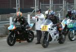Keith McKay (87) during practice, leaving the Grandstand, Douglas.