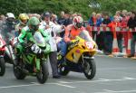 Andy Jackson at the TT Grandstand, Douglas.