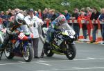 Thierry Demoly at the TT Grandstand.