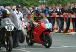 Kevin Murphy at the TT Grandstand.