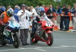 Mark Harland at the TT Grandstand.