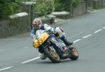 David Paredes approaching Sulby Bridge.