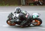 Derran Slous at the Ramsey Hairpin.