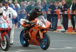 Ian Armstrong at the TT Grandstand.