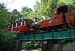 Steam Train over Nunnery Bridge, Douglas