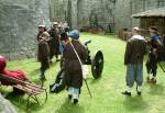 Castle Rushen Enactment - Cannon or Gun??