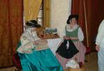 Castle Rushen Enactment - Sewing in the Castle