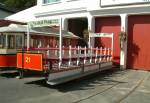 Horse Tram Display at the Douglas Depot