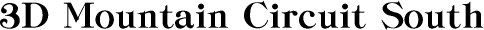 3D Mountain Circuit South Map Header