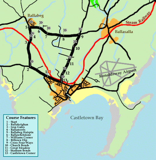 Billown Circuit Map