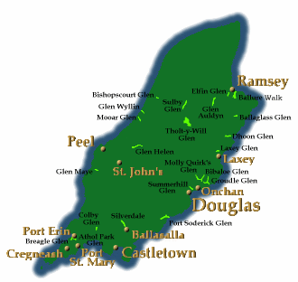 Glen Location Map
