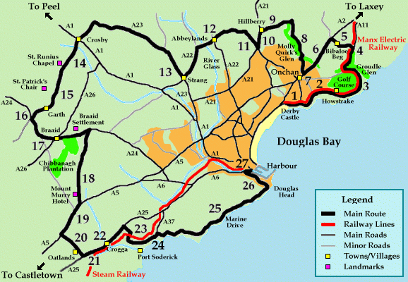 Douglas Cycle Route 1
