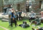 Peel Castle Battle Re-Enactment