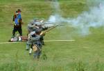 Peel Castle Battle Re-Enactment