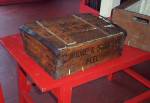 The Kipper Factory Tour, Old Kipper Crate - Moore's Traditional Museum 
