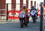 Wade Boyd at the TT Grandstand, Douglas.