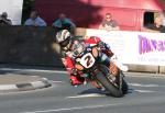 John McGuinness at Quarterbridge, Douglas.