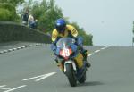 Alan Connor at Signpost Corner, Onchan.