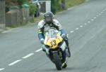 James McBride approaching Sulby Bridge.