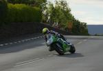 Ian Lougher at Signpost Corner, Onchan.