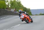 Steve Harper at Signpost Corner, Onchan.