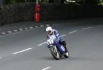 Alan (Bud) Jackson approaching Quarterbridge, Douglas.