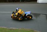 Carl Rennie at the Ramsey Hairpin.