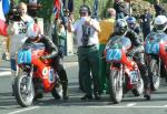 Sam Kinkead (number 21) at Start Line, Douglas.