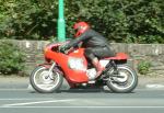 Harold Bromiley at Braddan Bridge, Douglas.