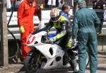 Jeff Jones in the pits, Douglas.