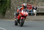 Stephen Oates on Bray Hill passing Alexander Drive, Douglas.