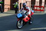 Barry Wood at the TT Grandstand, Douglas.