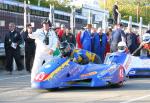 Dan Clark/Dave Clark at the TT Grandstand, Douglas.