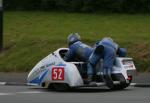 Nick Houghton/Paul Thomas at Signpost Corner, Onchan.