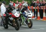 Umberto Rumiano at the TT Grandstand.