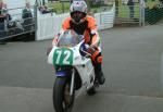 Tony Moss at the TT Grandstand, Douglas.