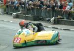 Brian Alflatt/Guy Lowe at Parliament Square, Ramsey.