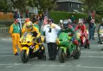 Gene Dalzell (106) at the Start Line, Douglas.