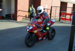 Tim Maher at the TT Grandstand, Douglas.