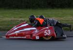 Dean Banks/Nigel Brogan at Signpost Corner, Onchan.