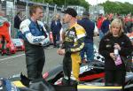 Dave Molyneux at the TT Grandstand, Douglas.