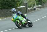 Martin Hamberg approaching Sulby Bridge.