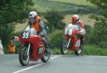 Mark Linton (11) at Ballaugh Bridge.