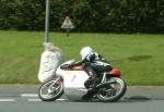 Bob Price at Signpost Corner, Onchan.