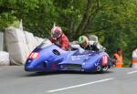 Bill Currie/Mark Cox at Ballaugh Bridge.