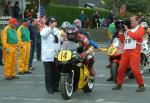 Seamus Greene at the Start Line, Douglas.