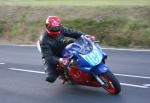 Roger Wilkerson at Signpost Corner, Onchan.