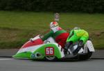 Keith Walters/James Hibberd at Signpost Corner, Onchan.